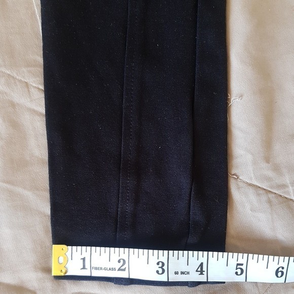 Loft Outlet Womens Black Stretch Pants Size Small Dressy Leggings Slim Office - Picture 11 of 12